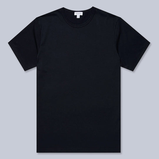 Midnight Blue Cotton T-shirt