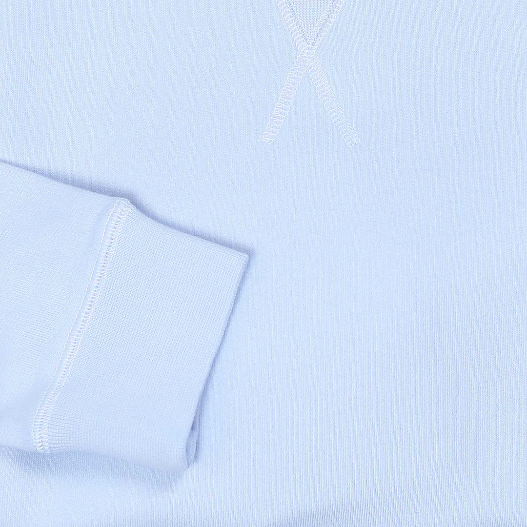 Pastel Blue Loopback Sweatshirt