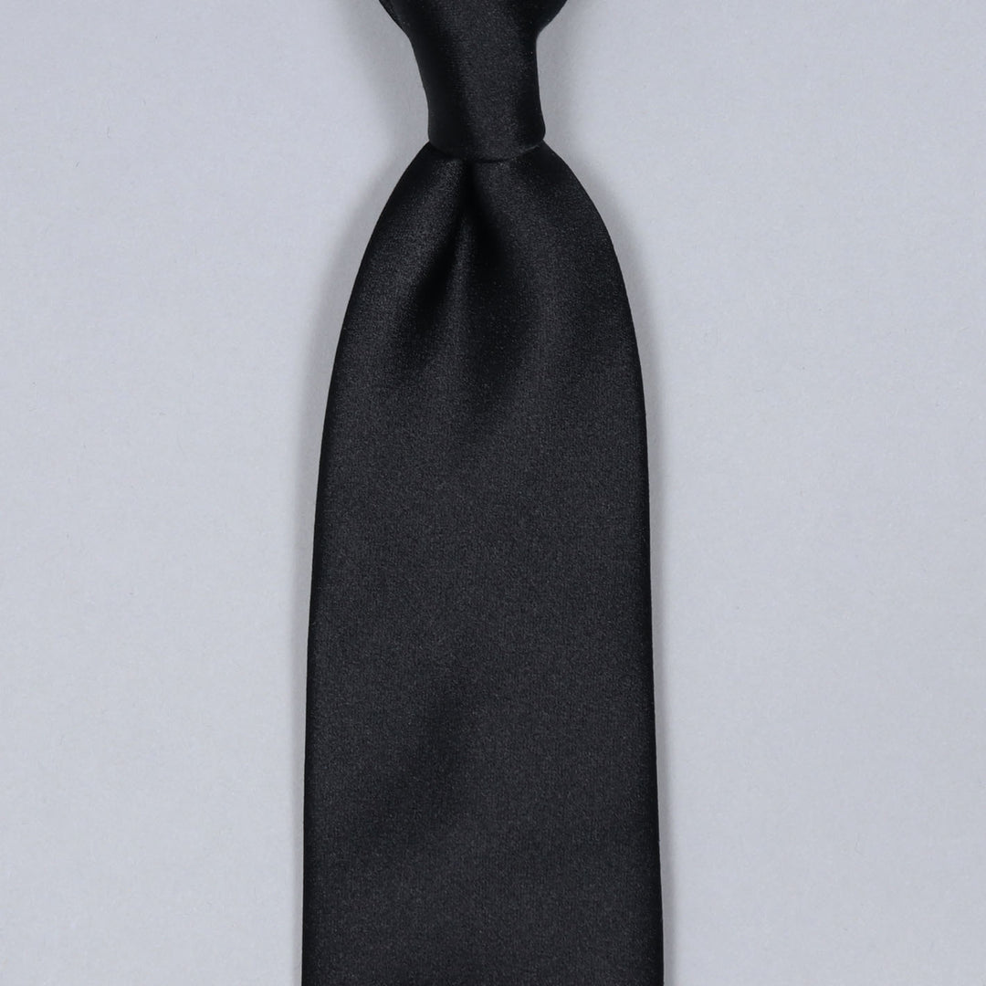 Black Silk Tie