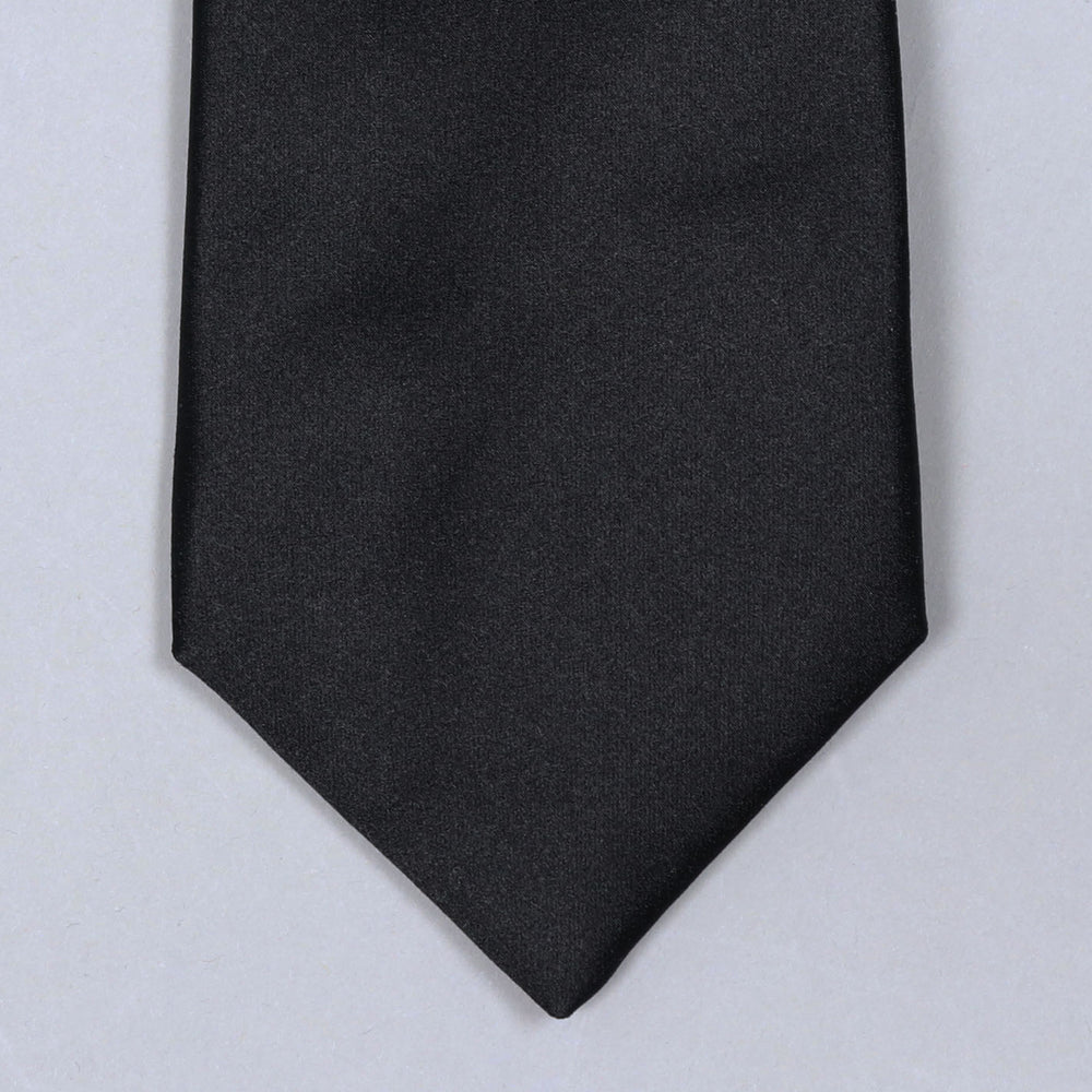 Black Silk Tie