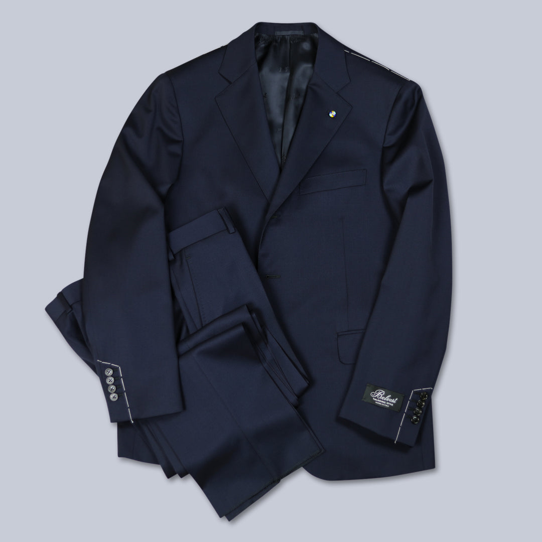 Navy Superfine 110s Wool Suit