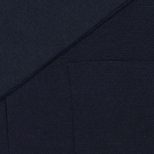 Navy Cotton Cardigan Blazer