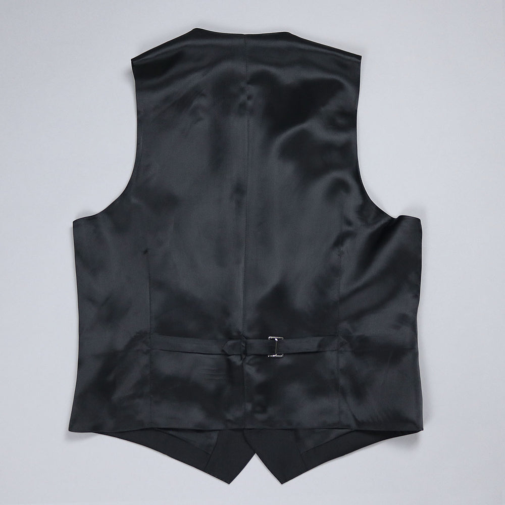 Black Tuxedo Waistcoat