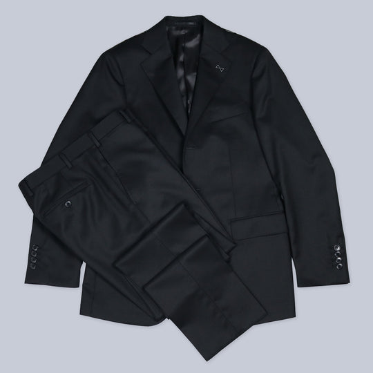 Black Wool Suit