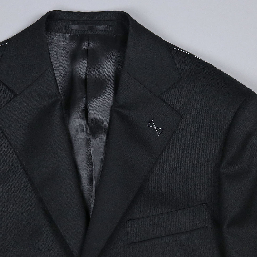 Black Wool Suit