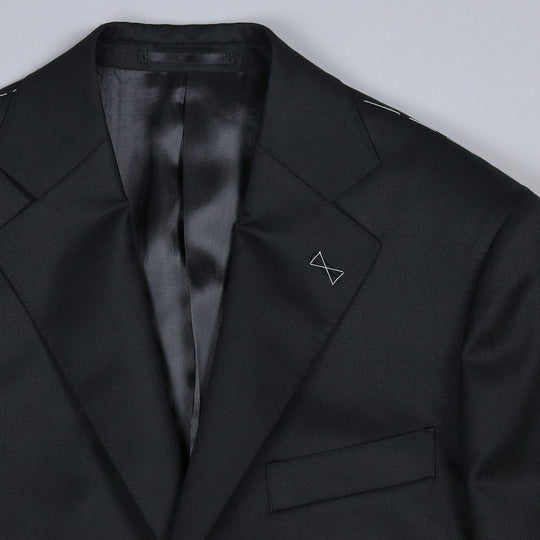 Black Wool Suit