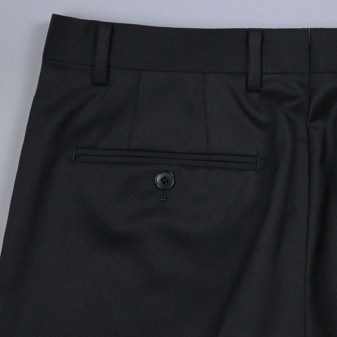 Black Wool Suit