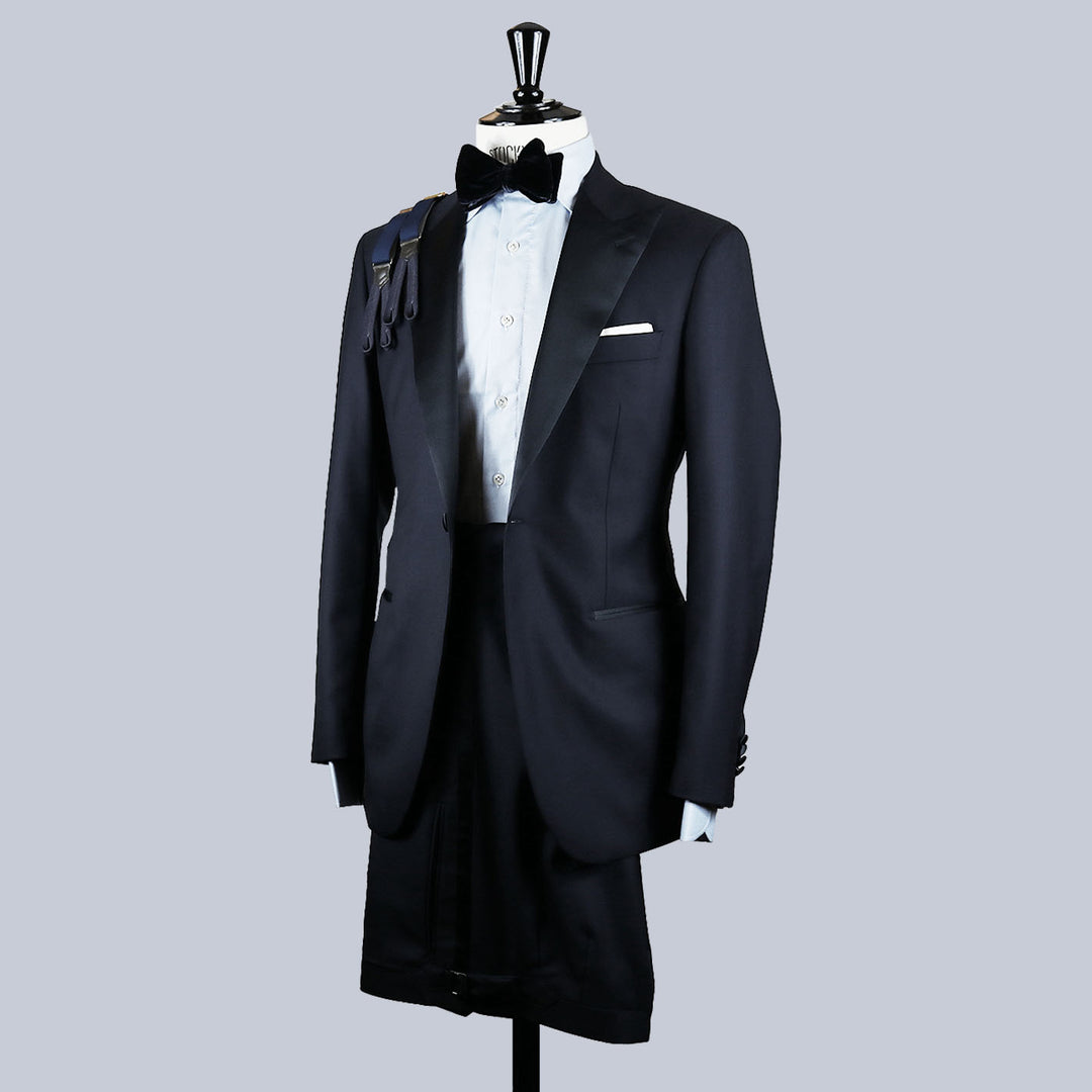 Midnight Blue Peak Lapel Tuxedo