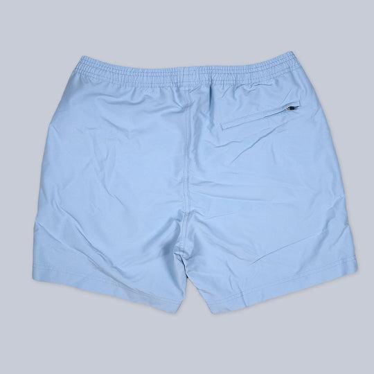 Light Blue Recycled Seaqual Drawstring Swim Shorts