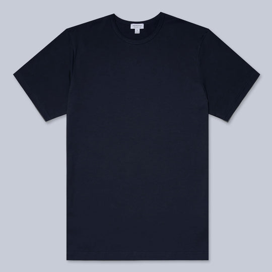 Navy Classic Cotton T-shirt