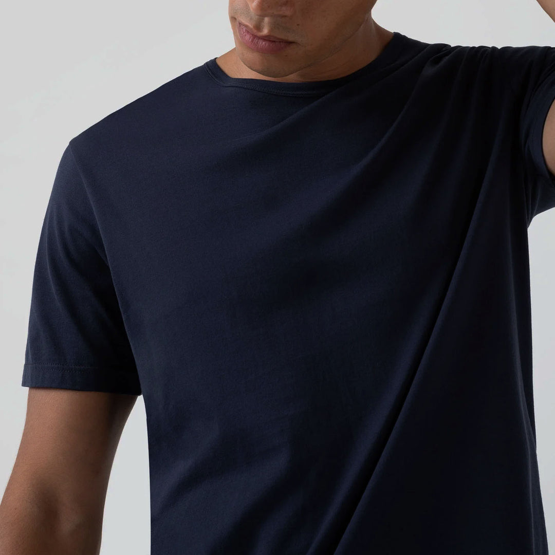 Navy Classic Cotton T-shirt
