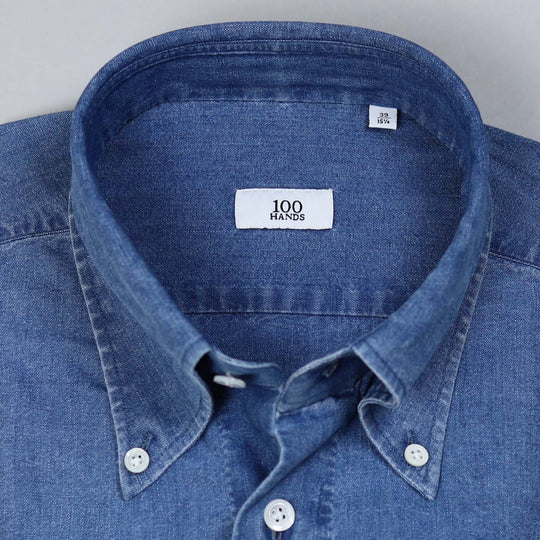 Light Blue Button Down Denim Shirt