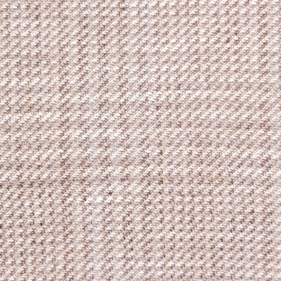 Greige Glencheck Wool Linen Blazer