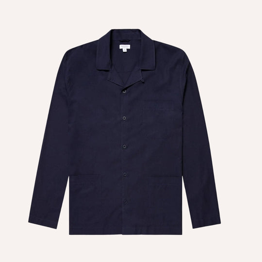 Navy Pyjama Shirt
