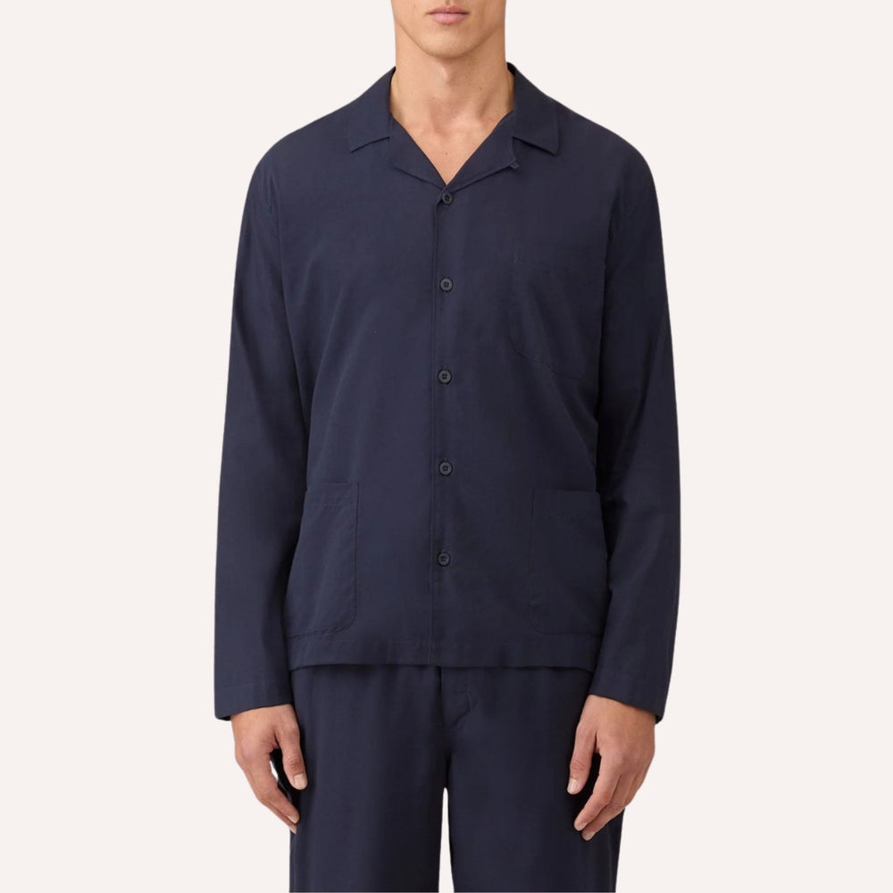 Navy Pyjama Shirt