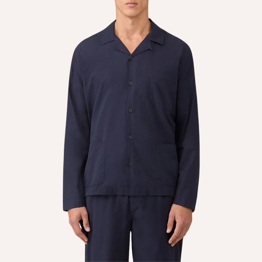 Navy Pyjama Shirt