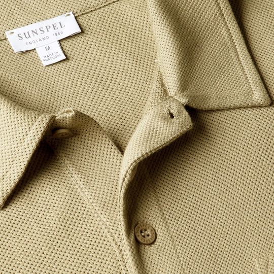 Pistachio Green Riviera Short Sleeve Polo Shirt