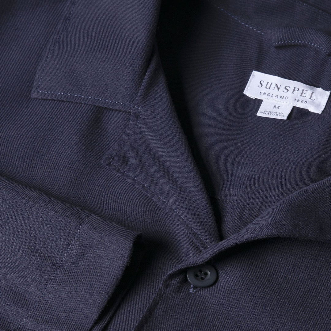 Navy Pyjama Shirt