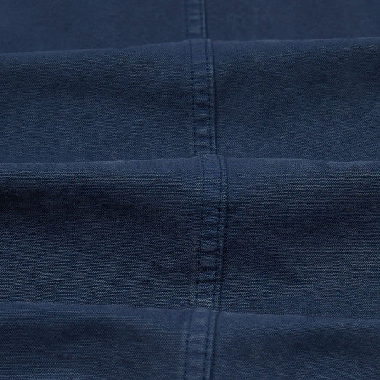 Navy Duck Cotton Canvas Overshirt