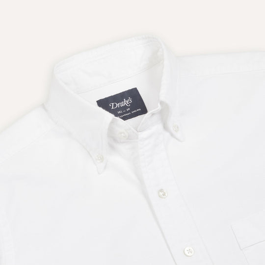 White Oxford Button Down Shirt