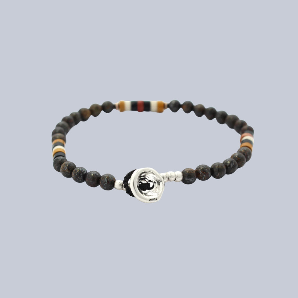 Bronzite Brown Beads Natural 4mm Bracelet