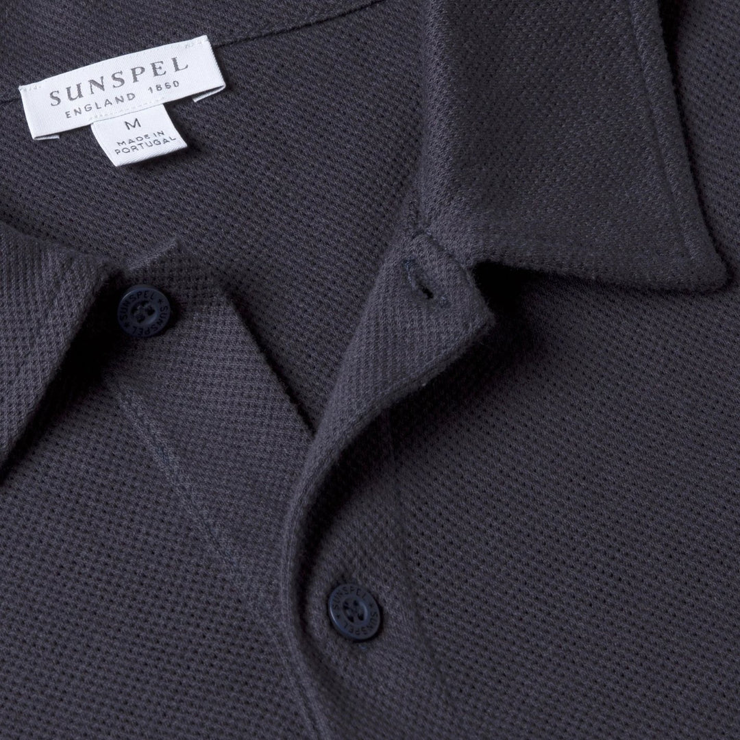 Navy Riviera Short Sleeve Polo Shirt