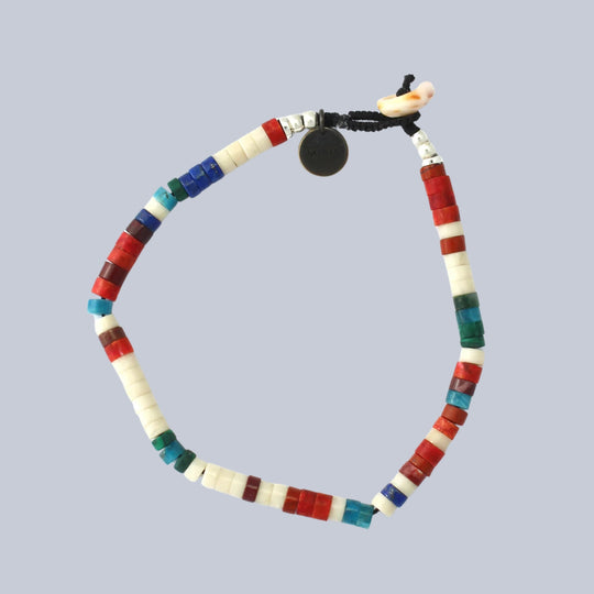 Safari Heishi Beads Bracelet