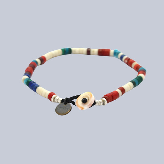Safari Heishi Beads Bracelet
