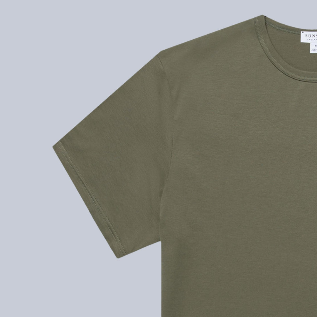 Sea Moss Green Cotton T-shirt