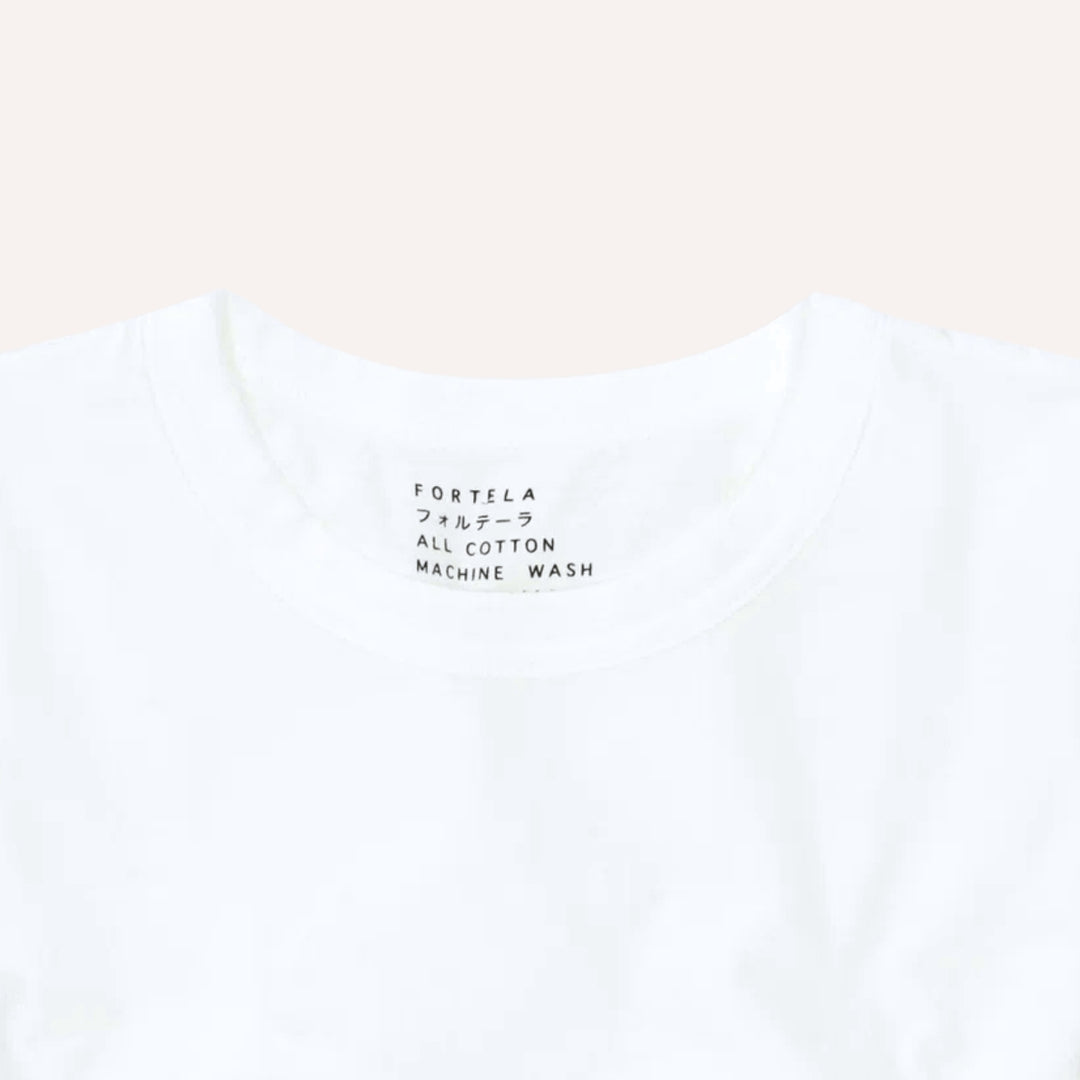 White Japanese Cotton T-shirt - Double Pack