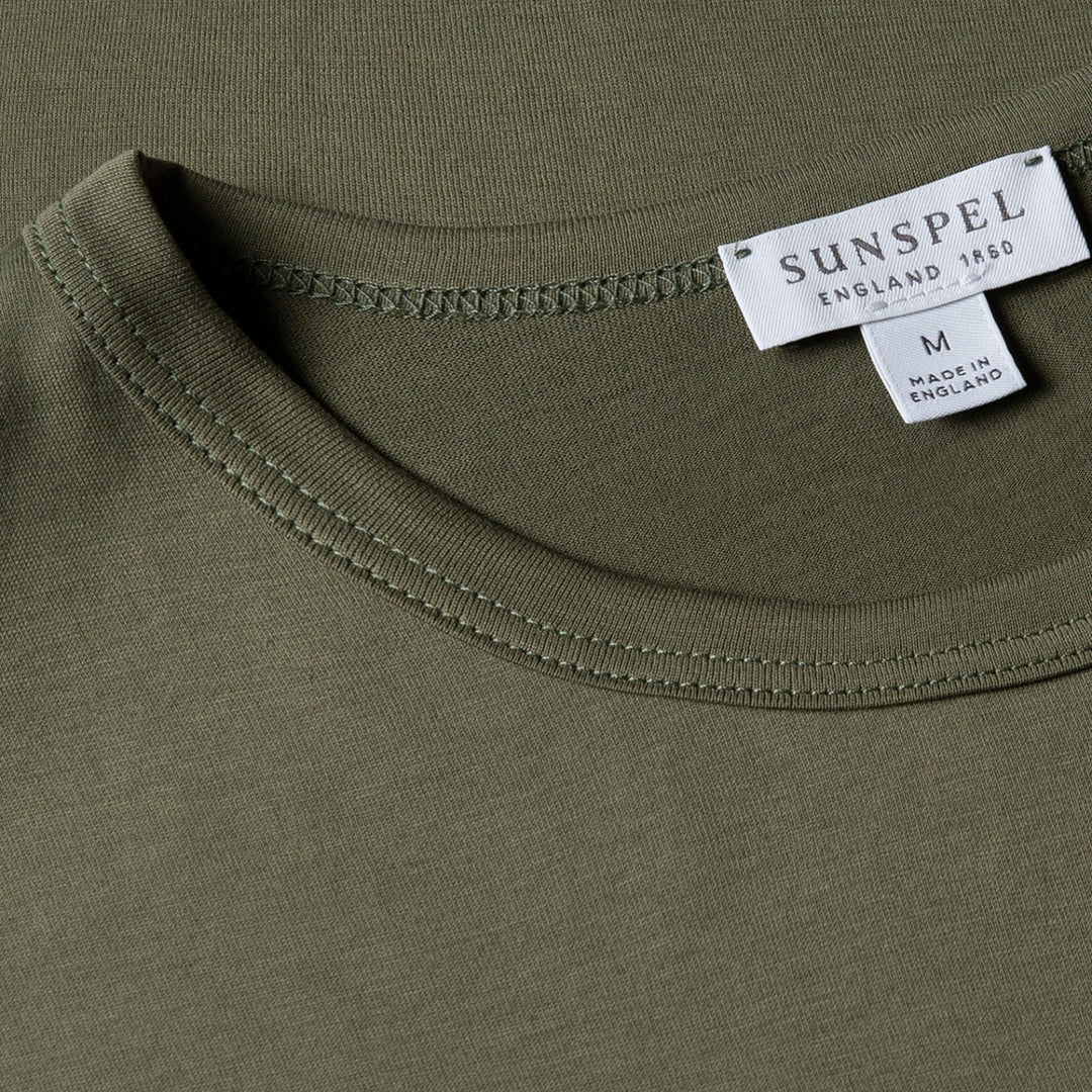 Sea Moss Green Cotton T-shirt