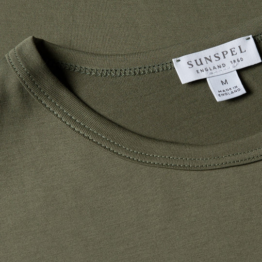 Sea Moss Green Cotton T-shirt