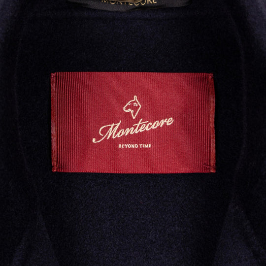 Navy Cashmere Unlined Field Jacket