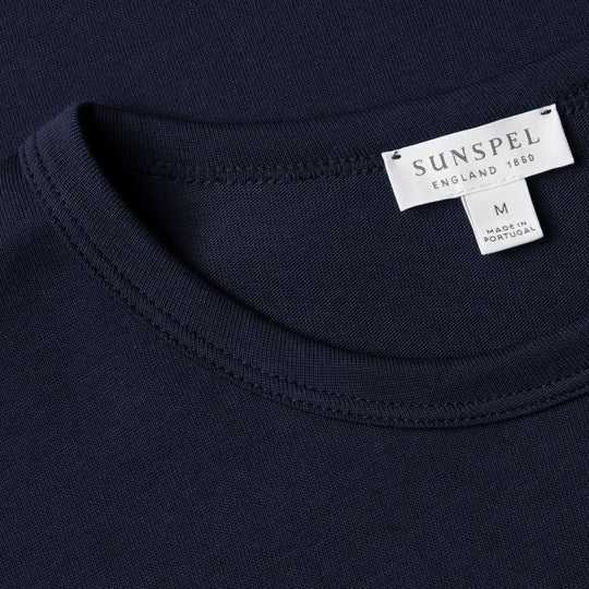 Navy Heavyweight Jersey T-shirt