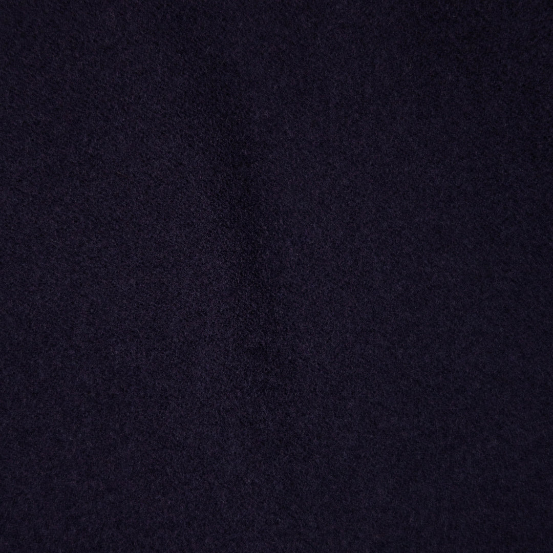 Navy S180 Wool Fur Lined Bomber Jacket