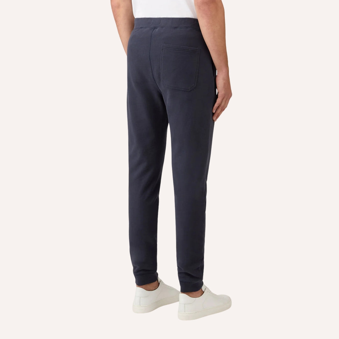 Navy Loopback Track Pant