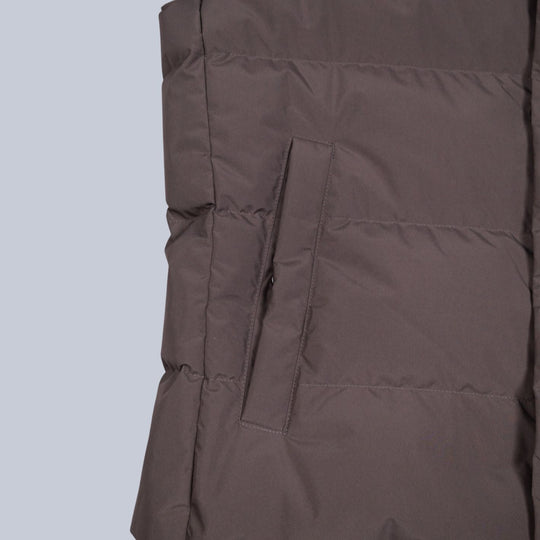Taupe Lightweight Quilted Gilet
