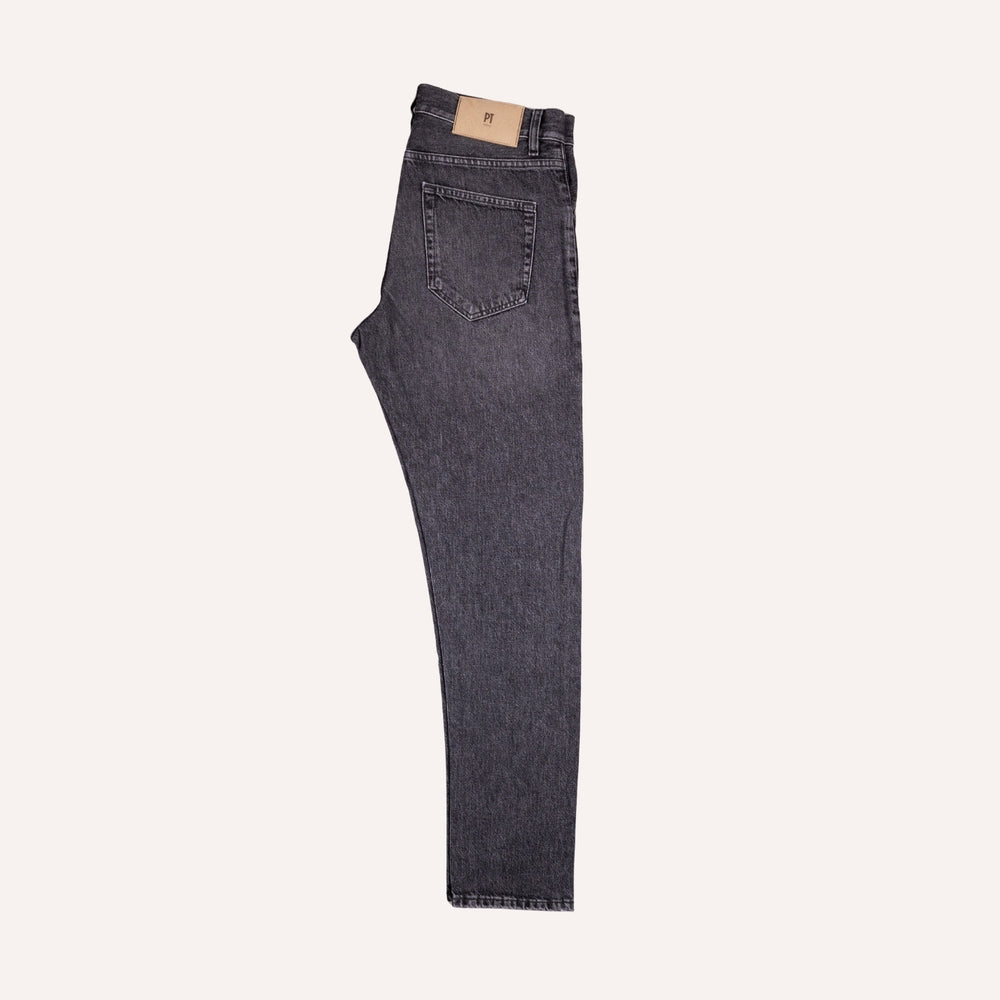 Washed Black 12 Oz Denim Regular Fit