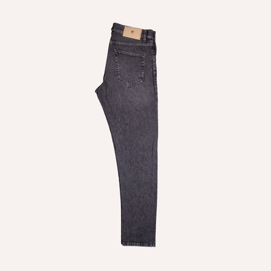 Washed Black 12 Oz Denim Regular Fit