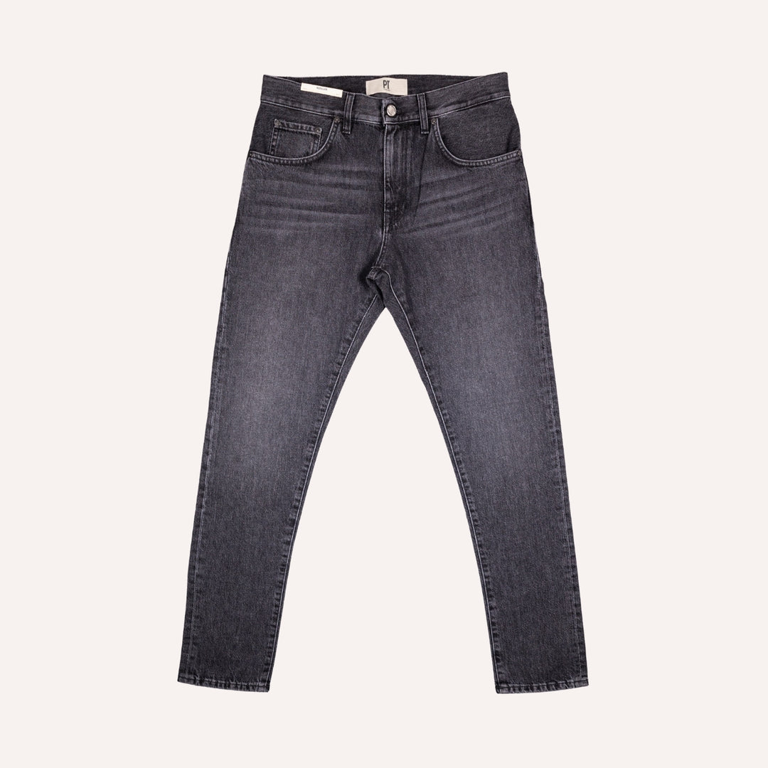 Washed Black 12 Oz Denim Regular Fit
