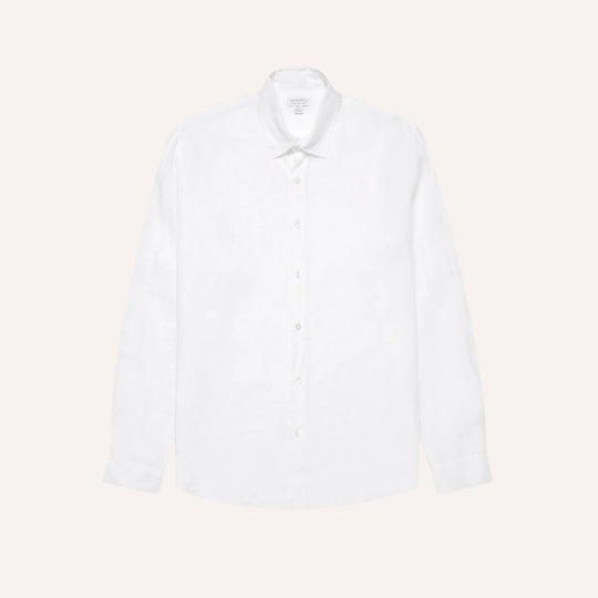White Linen Shirt