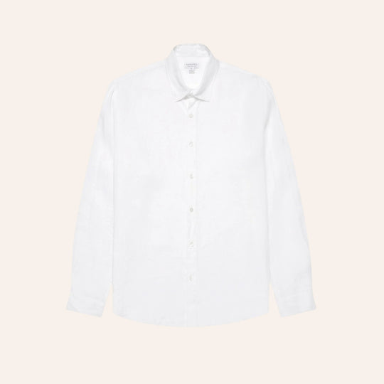 White Linen Shirt