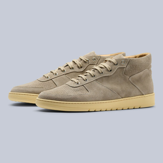 Concrete Suede Center Mid Sneakers