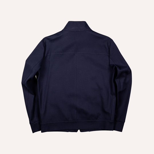 Navy Twill Harrington Jacket