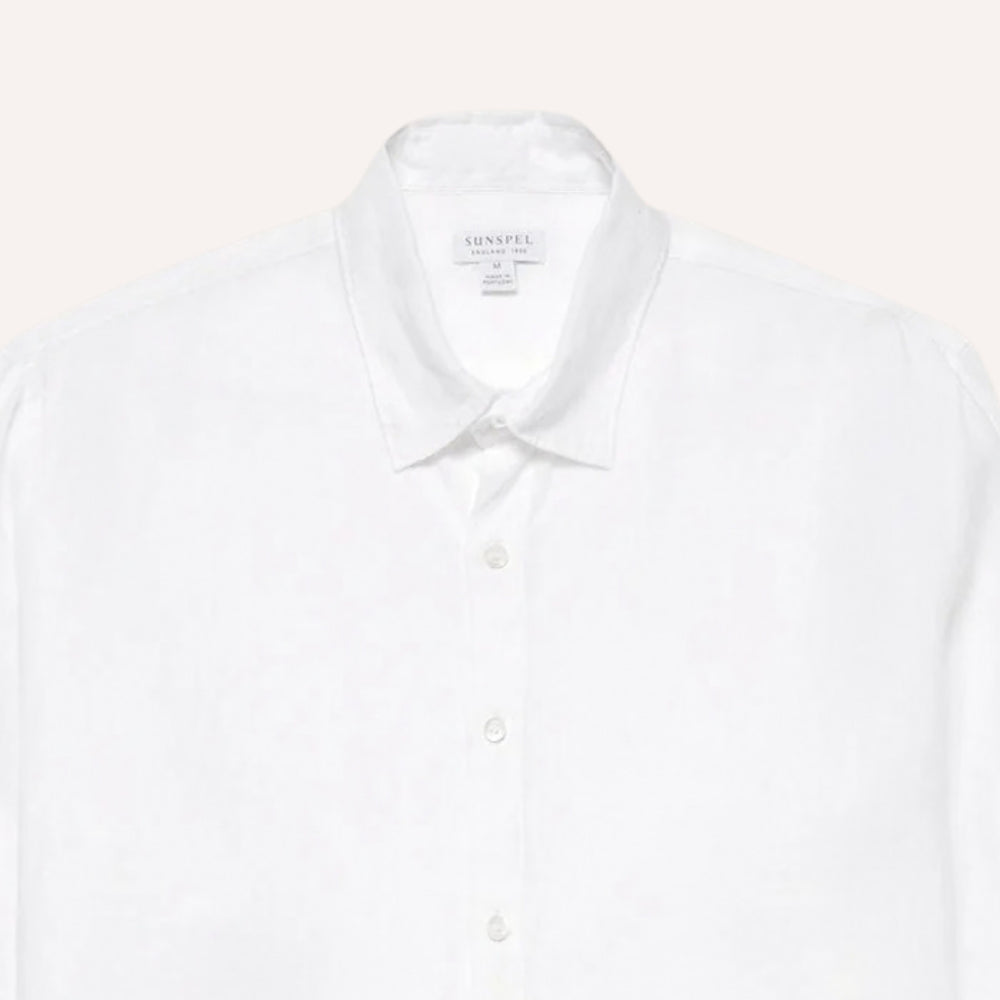 White Linen Shirt
