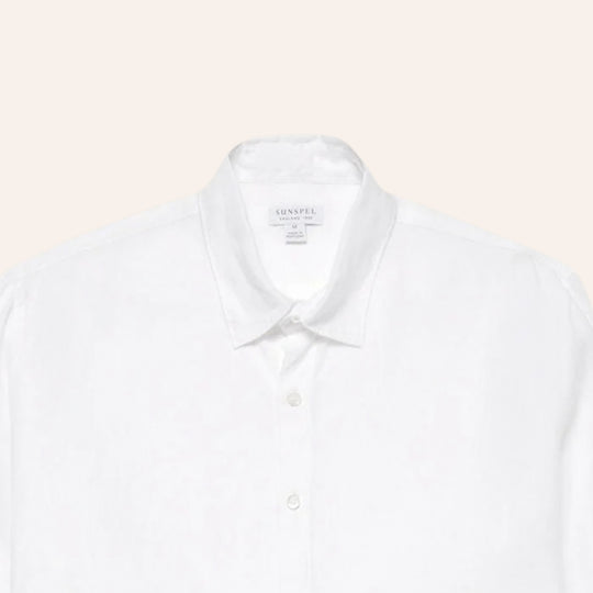 White Linen Shirt