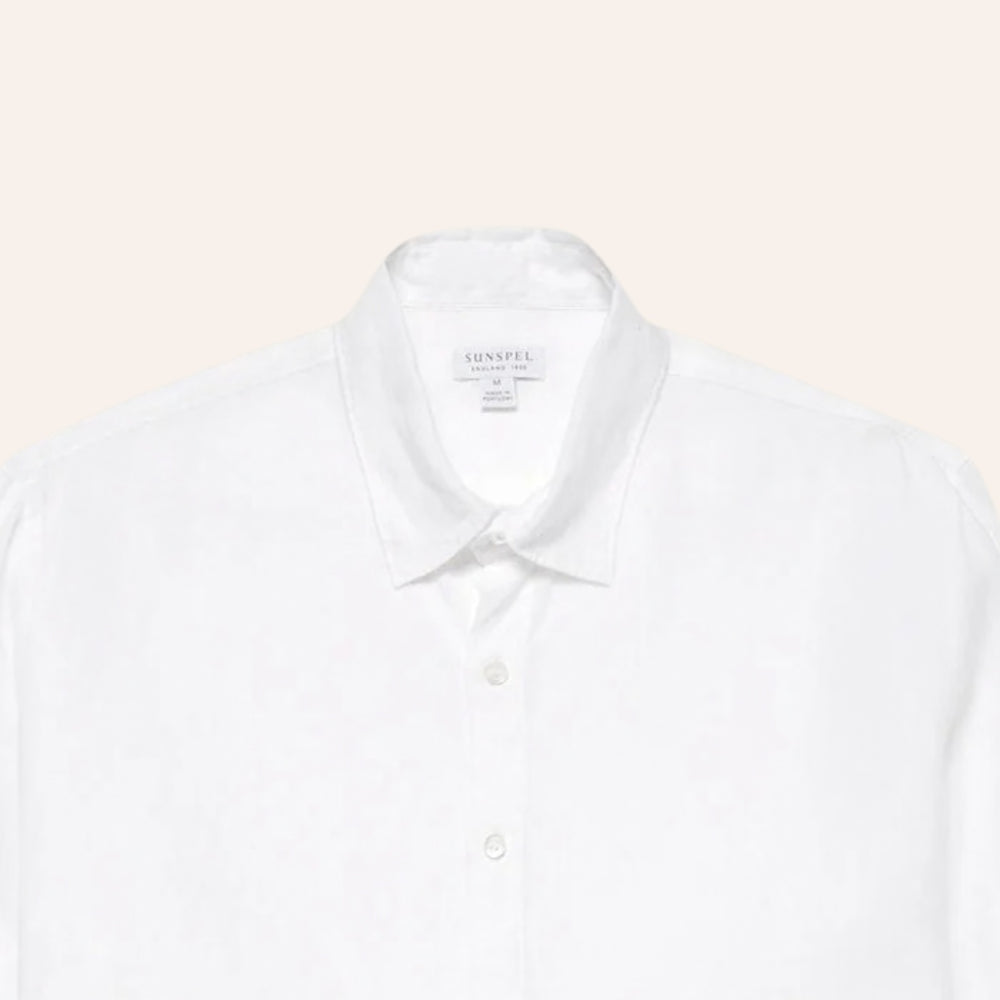 White Linen Shirt