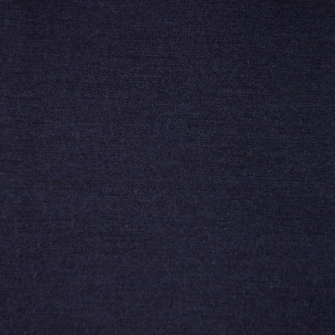 Navy Wool Light Down Padded Coat