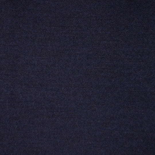 Navy Wool Light Down Padded Coat