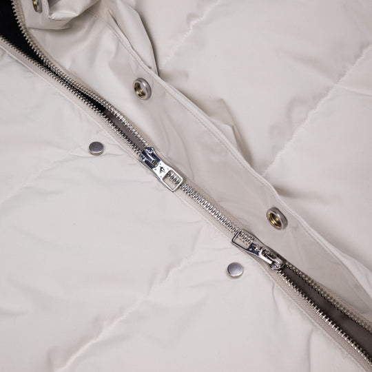 Ivory Lightweight Quilted Gilet